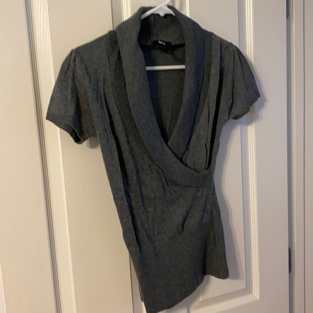 BCX cute gray sweater.